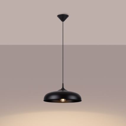 Lühter GINA 1xE27/15W/230V d. 38 cm must