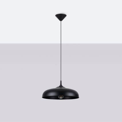 Lühter GINA 1xE27/15W/230V d. 38 cm must