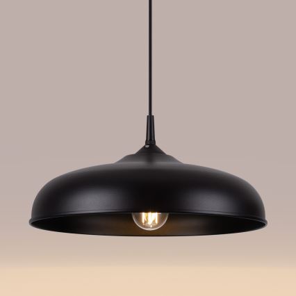 Lühter GINA 1xE27/15W/230V d. 38 cm must