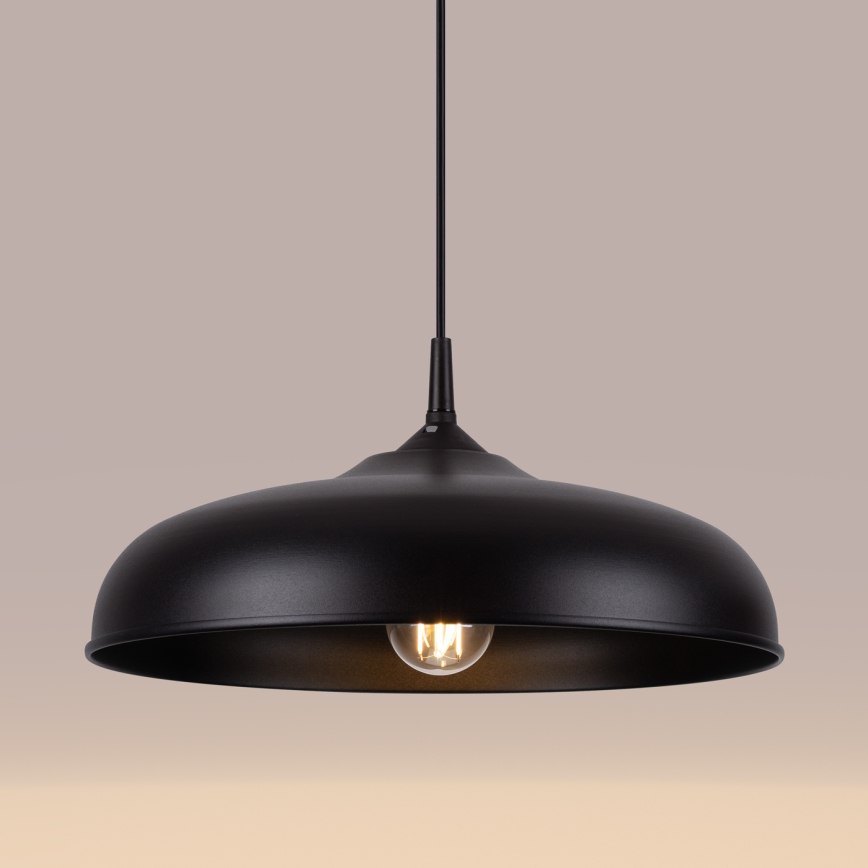 Lühter GINA 1xE27/15W/230V d. 38 cm must
