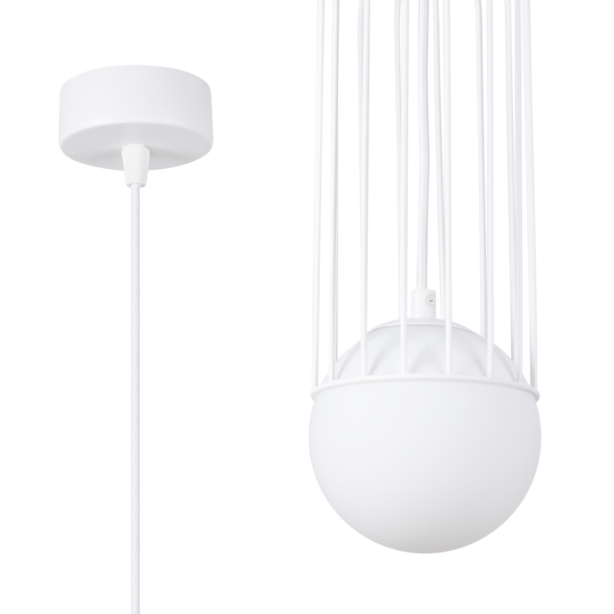 Lühter BRINA 1xG9/8W/230V valge