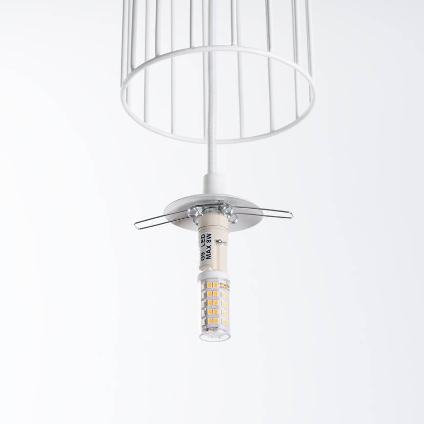 Lühter BRINA 1xG9/8W/230V valge