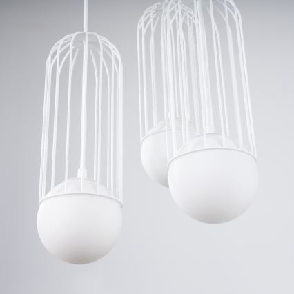 Lühter BRINA 3xG9/8W/230V valge