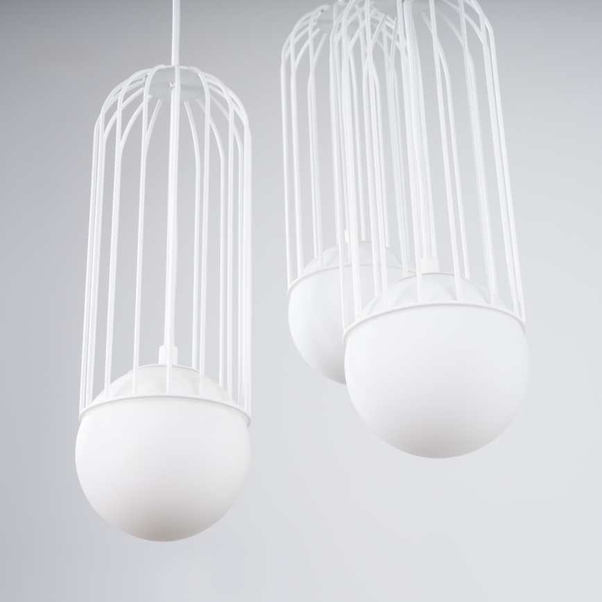 Lühter BRINA 3xG9/8W/230V valge