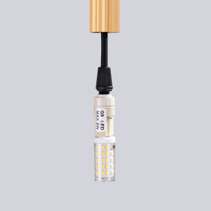 Lühter ARCHE 1xG9/8W/230V kuldne