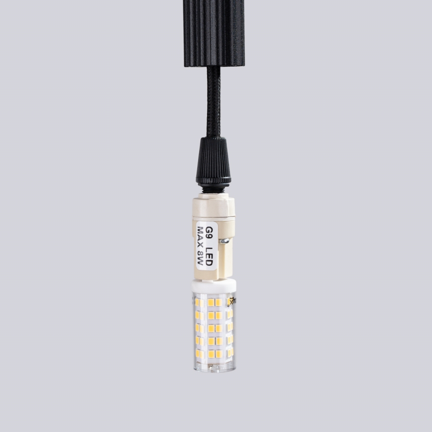 Lühter ARCHE 3xG9/8W/230V must