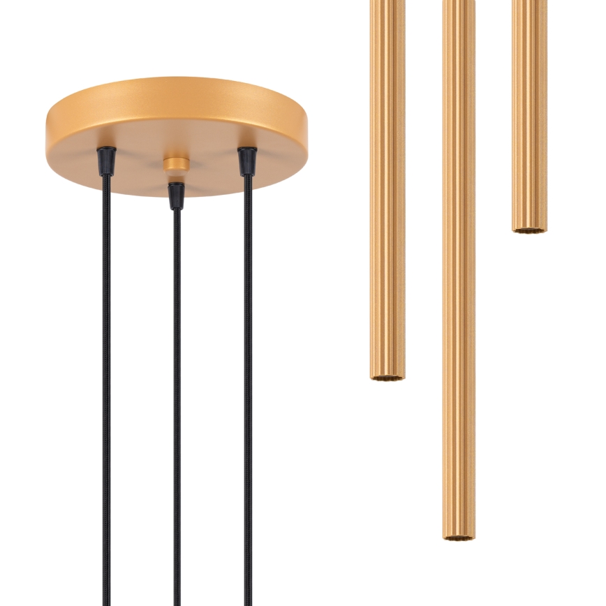 Lühter ARCHE 3xG9/8W/230V kuldne