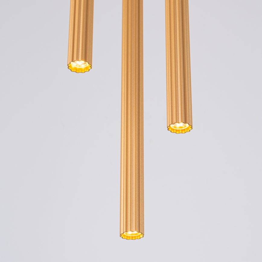 Lühter ARCHE 3xG9/8W/230V kuldne
