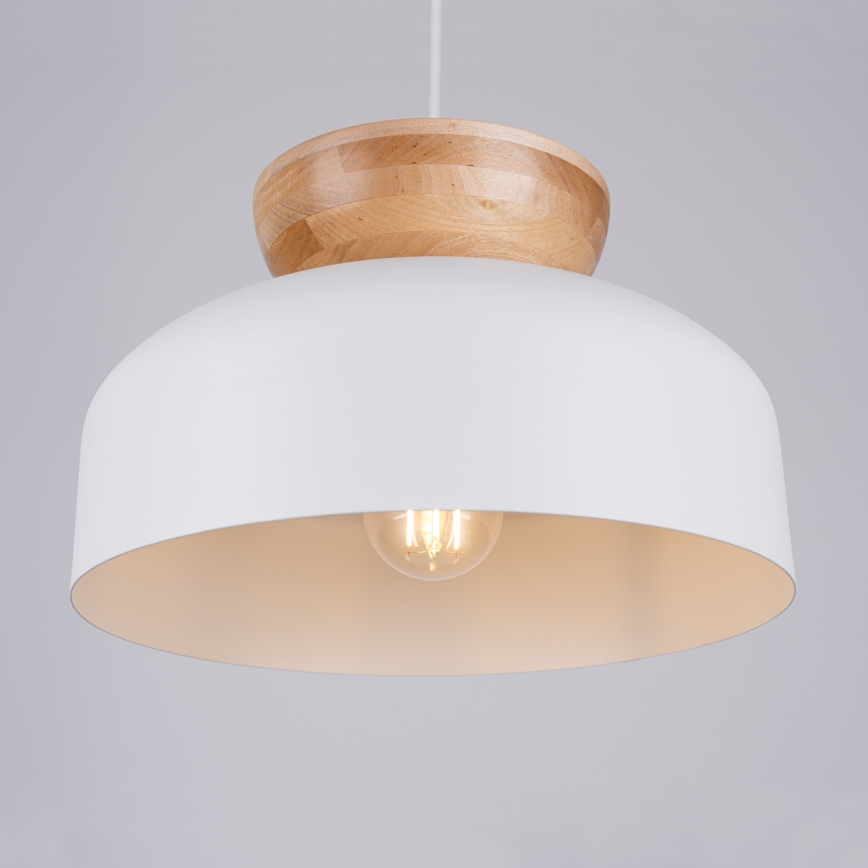 Lühter MARION 1xE27/15W/230V d. 29,5 cm valge