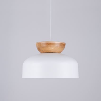 Lühter MARION 1xE27/15W/230V d. 29,5 cm valge