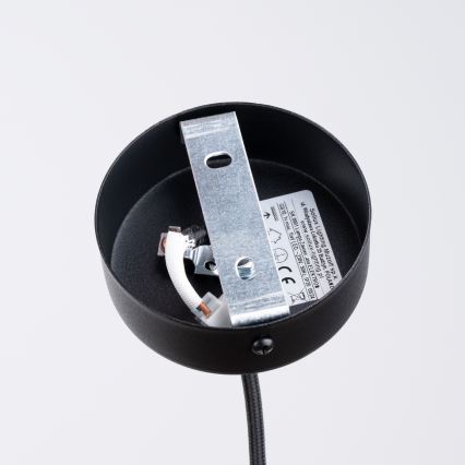 Lühter ELECTRA 1xGU10/10W/230V betoon/must