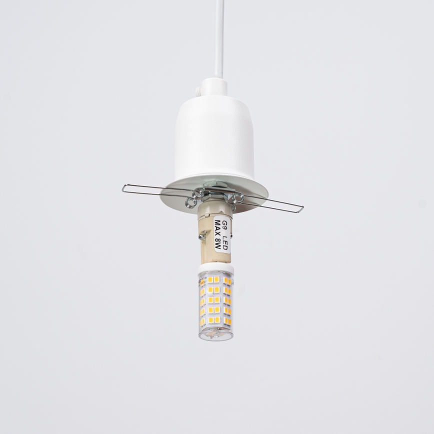 Lühter HYPERION 3xG9/8W/230V valge
