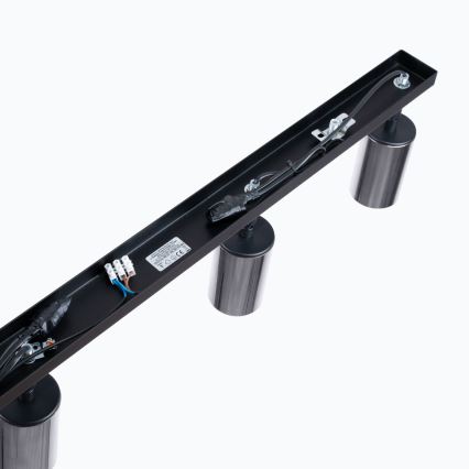 Kohtvalgusti WINX 4xGU10/10W/230V must/läikiv kroom