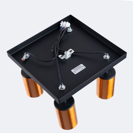 Kohtvalgusti WINX 4xGU10/10W/230V must/vask