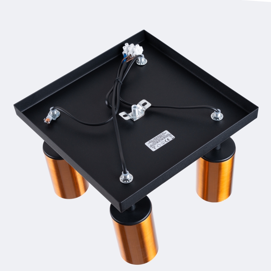 Kohtvalgusti WINX 4xGU10/10W/230V must/vask