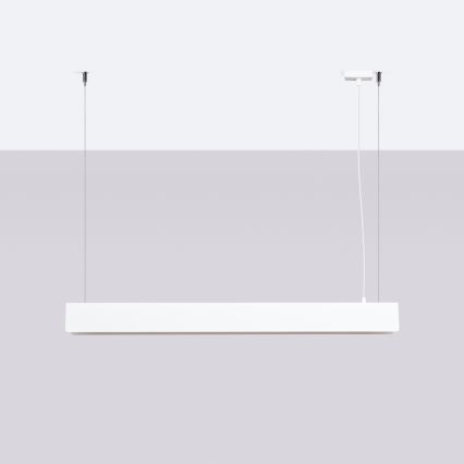 LED Lühter SPARK 1xG13/8,5W/230V valge