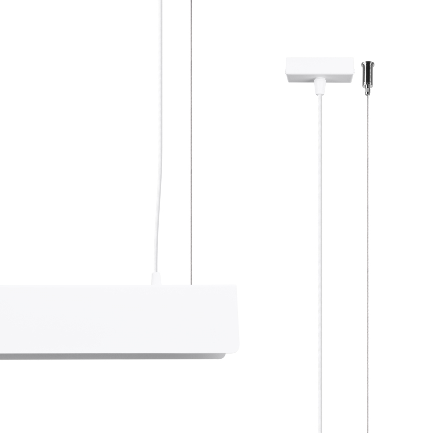 LED Lühter SPARK 1xG13/8,5W/230V valge