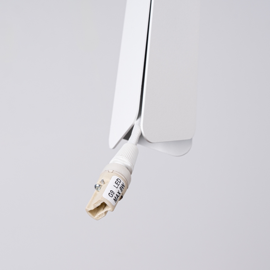 Lühter PRYSM 1xG9/8W/230V valge