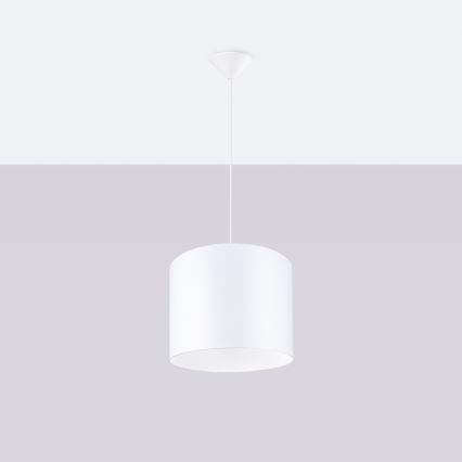 Lühter NOVA 1xE27/15W/230V d. 30 cm valge