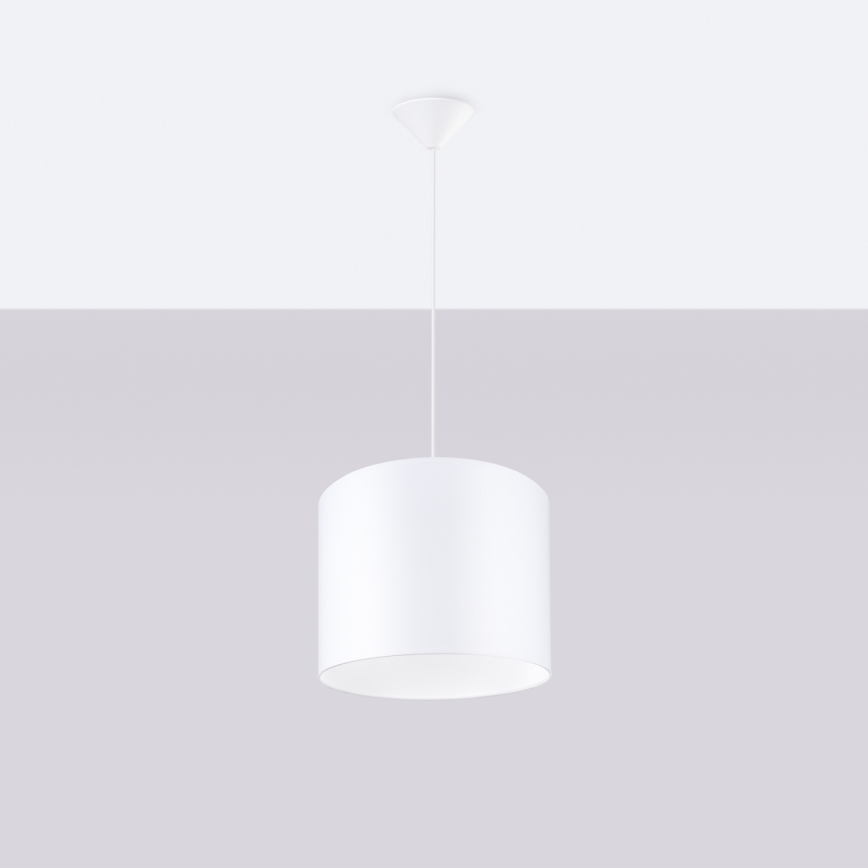 Lühter NOVA 1xE27/15W/230V d. 30 cm valge