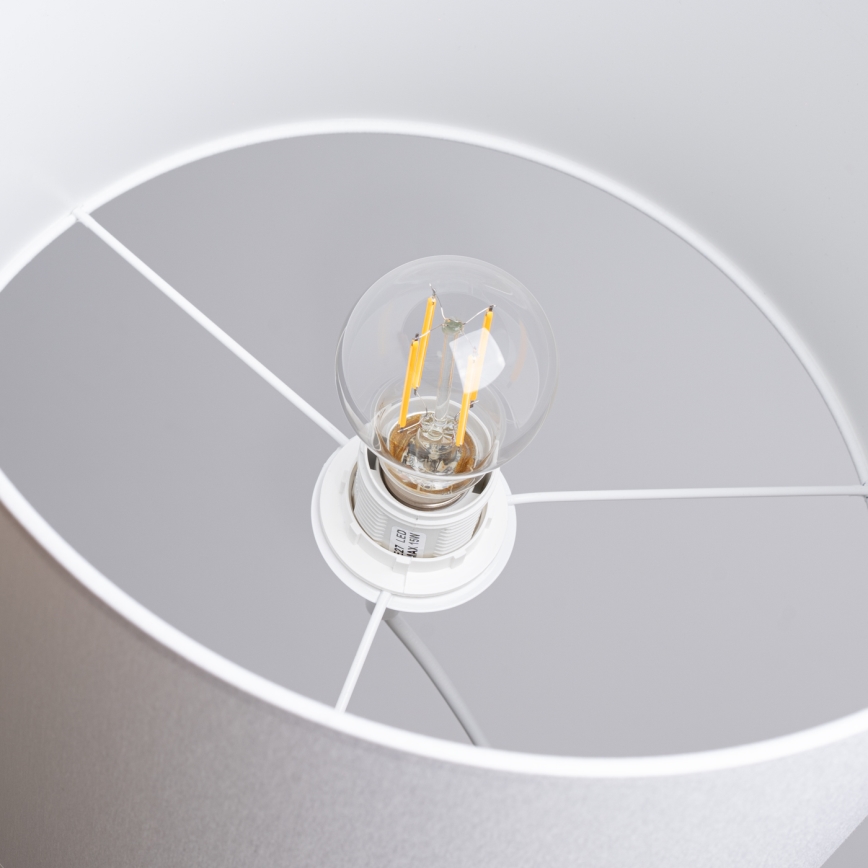 Lühter NOVA 1xE27/15W/230V d. 30 cm valge
