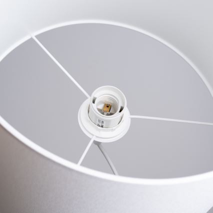 Lühter NOVA 1xE27/15W/230V d. 30 cm valge