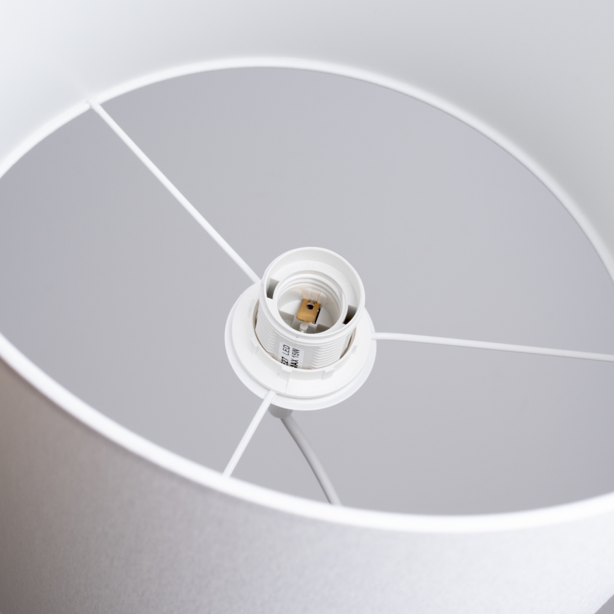 Lühter NOVA 1xE27/15W/230V d. 30 cm valge