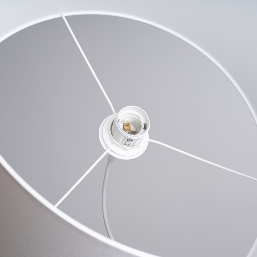 Lühter NOVA 1xE27/15W/230V d. 40 cm valge