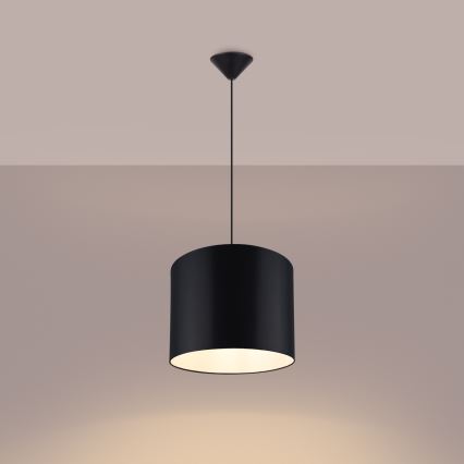 Lühter NOVA 1xE27/15W/230V d. 30 cm must