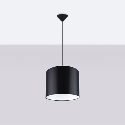 Lühter NOVA 1xE27/15W/230V d. 30 cm must