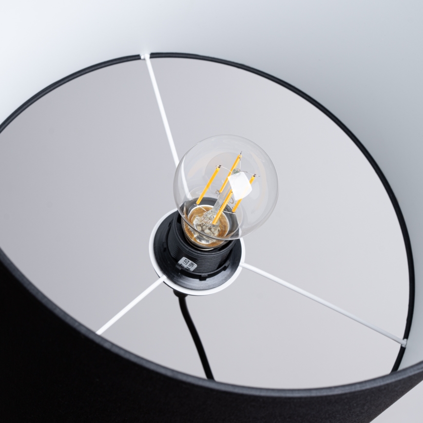 Lühter NOVA 1xE27/15W/230V d. 30 cm must