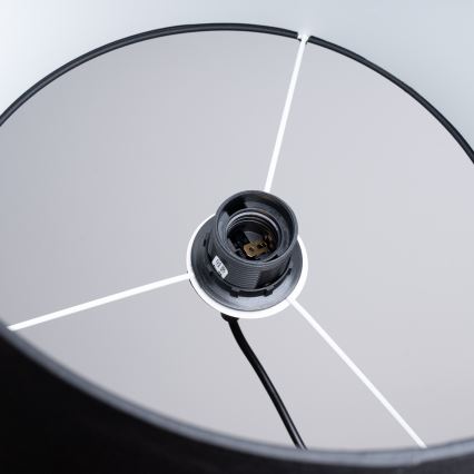 Lühter NOVA 1xE27/15W/230V d. 30 cm must
