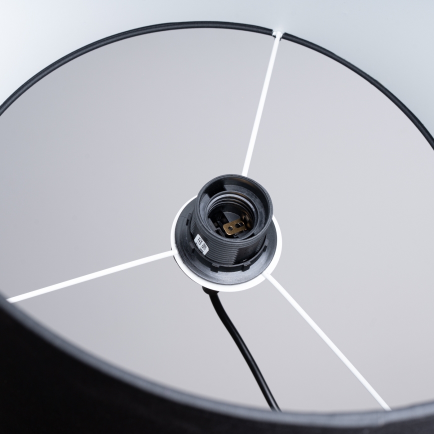 Lühter NOVA 1xE27/15W/230V d. 30 cm must