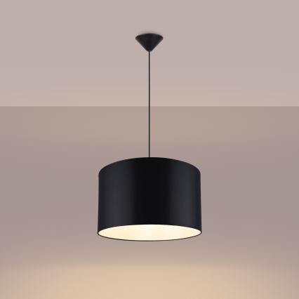 Lühter NOVA 1xE27/15W/230V d. 40 cm must