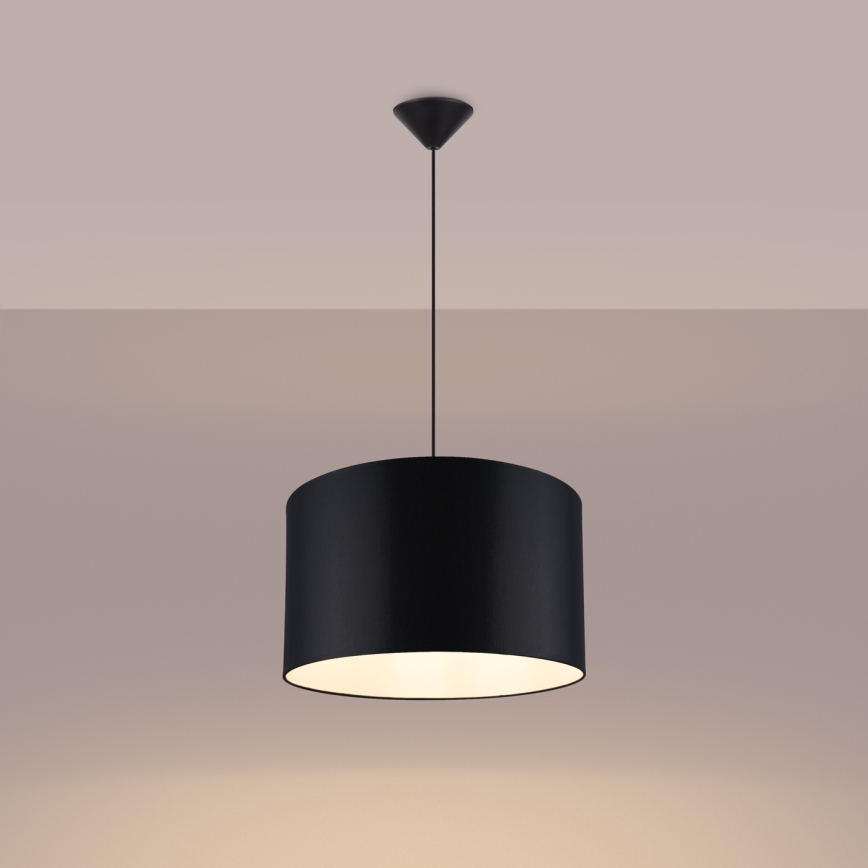 Lühter NOVA 1xE27/15W/230V d. 40 cm must