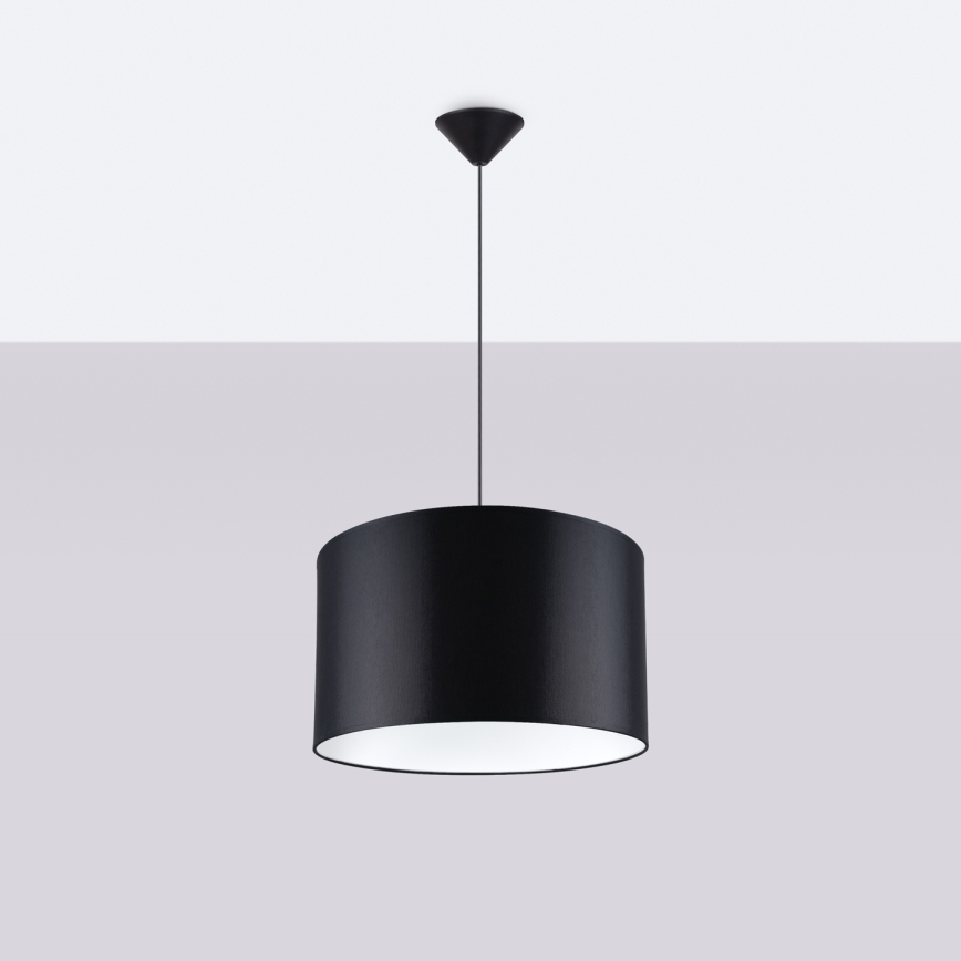 Lühter NOVA 1xE27/15W/230V d. 40 cm must