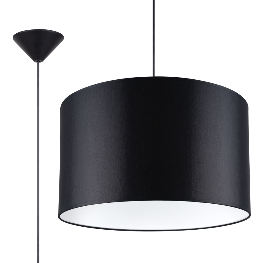 Lühter NOVA 1xE27/15W/230V d. 40 cm must