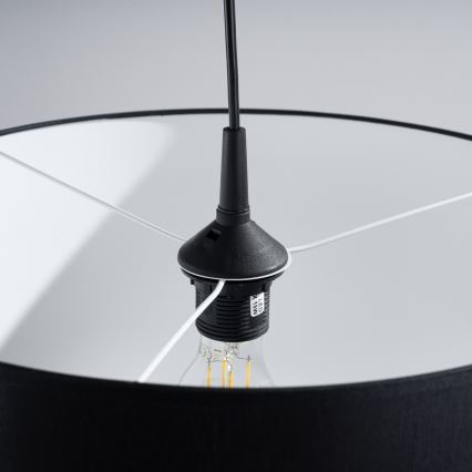 Lühter NOVA 1xE27/15W/230V d. 40 cm must