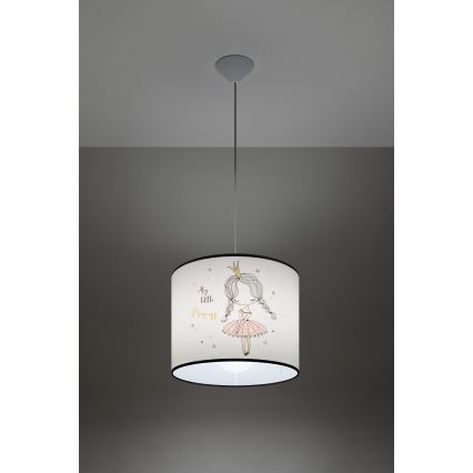 Ripplühter lastele PRINCESS 1xE27/15W/230V d. 30 cm printsess