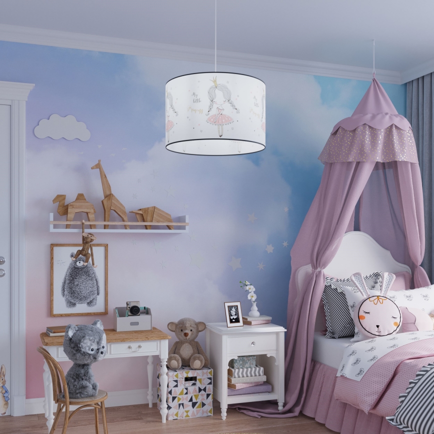 Ripplühter lastele PRINCESS 1xE27/15W/230V d. 30 cm printsess
