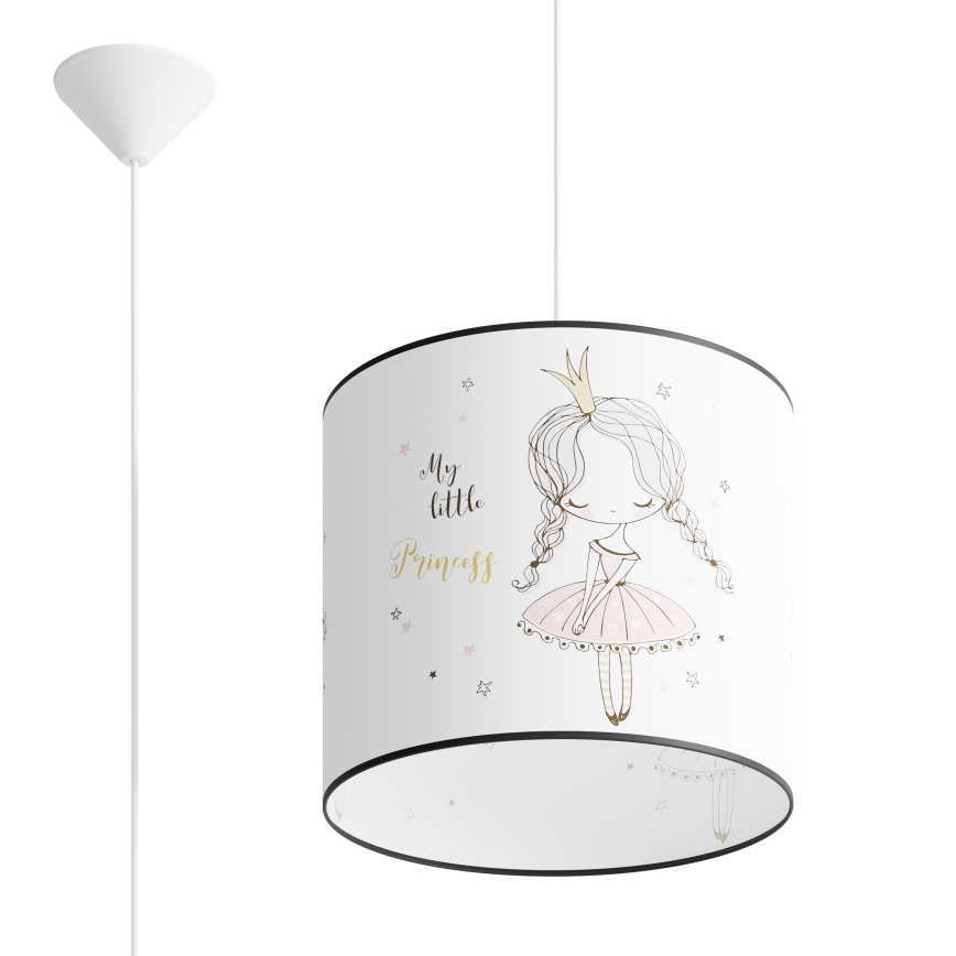 Ripplühter lastele PRINCESS 1xE27/15W/230V d. 30 cm printsess