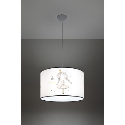 Ripplühter lastele PRINCESS 1xE27/15W/230V d. 40 cm printsess