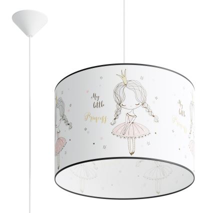 Ripplühter lastele PRINCESS 1xE27/15W/230V d. 40 cm printsess