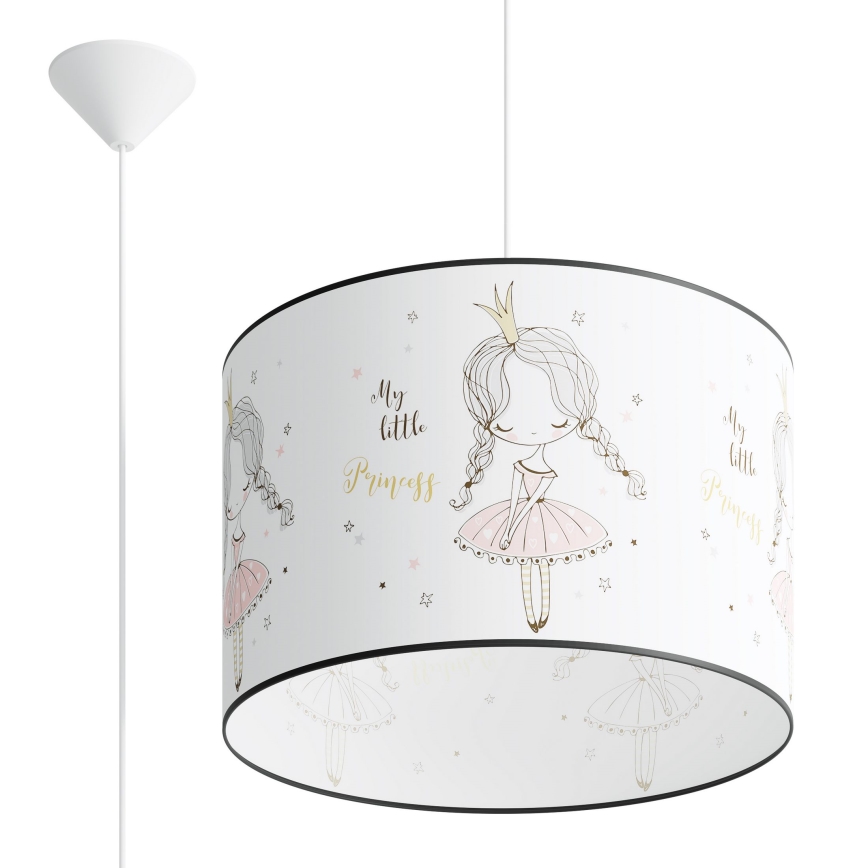Ripplühter lastele PRINCESS 1xE27/15W/230V d. 40 cm printsess