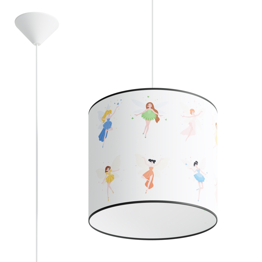 Ripplühter lastele FAIRY 1xE27/15W/230V d. 30 cm haldjas