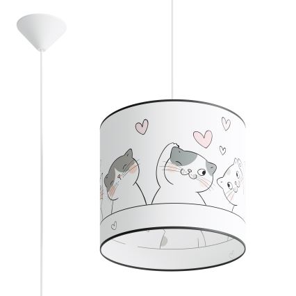 Ripplühter lastele CAT 1xE27/15W/230V d. 30 cm kass