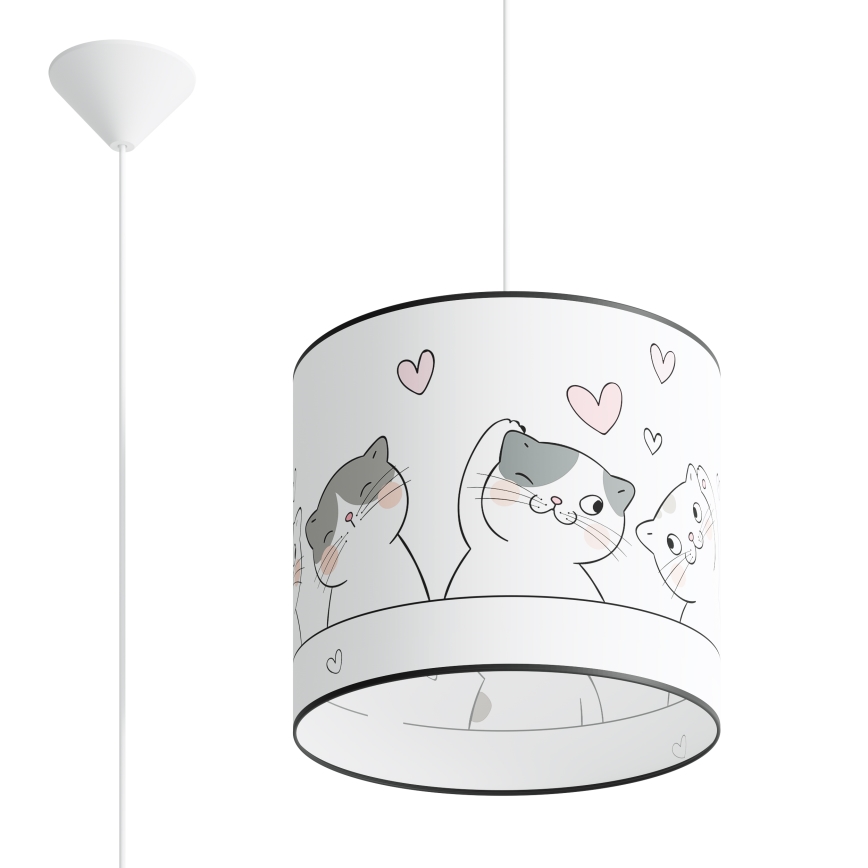 Ripplühter lastele CAT 1xE27/15W/230V d. 30 cm kass