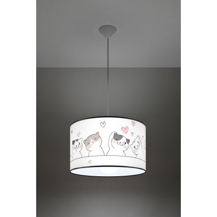 Ripplühter lastele CAT 1xE27/15W/230V d. 40 cm kass