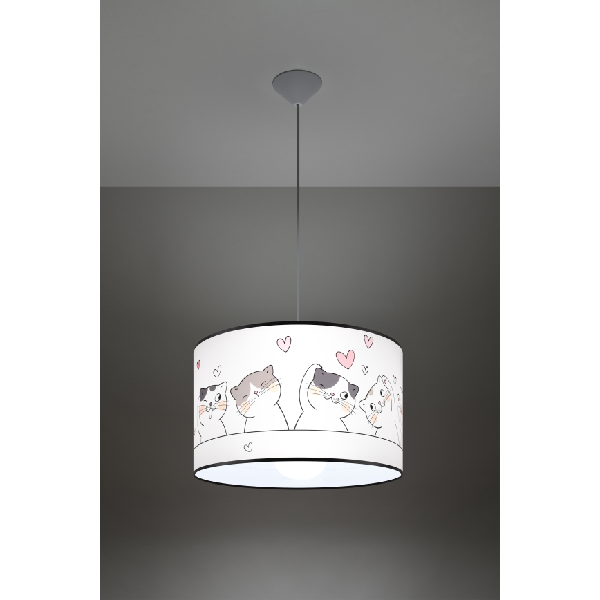 Ripplühter lastele CAT 1xE27/15W/230V d. 40 cm kass