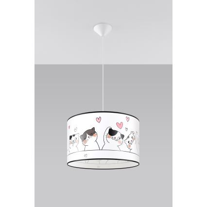 Ripplühter lastele CAT 1xE27/15W/230V d. 40 cm kass